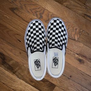 Vans Checkered Slip Ons